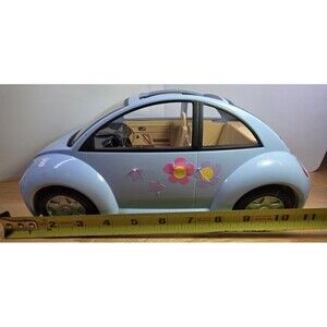 Vintage 2001 11" Purple VW Beetle Fischer Price